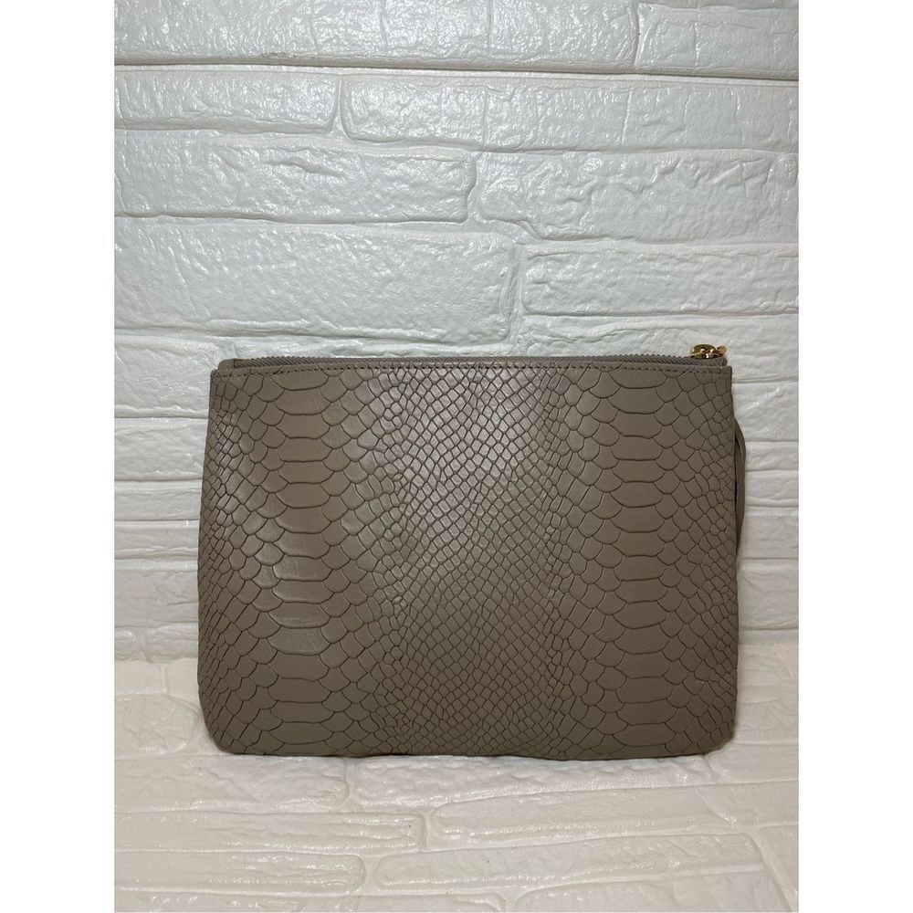GIGI New York bag Stone Embossed Python Leather - Picture 5 of 7